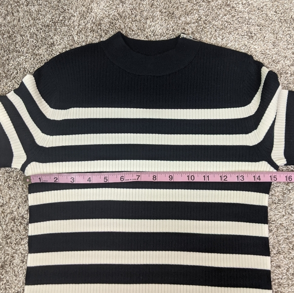 Everlane The Breton Ribbed Cotton Sweater Dress - Picture 8 of 10